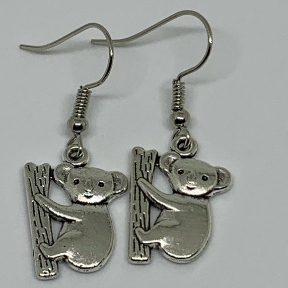 Nissy’s Fabulous Fashions Jewelry - Alloy Koala Bear Earrings